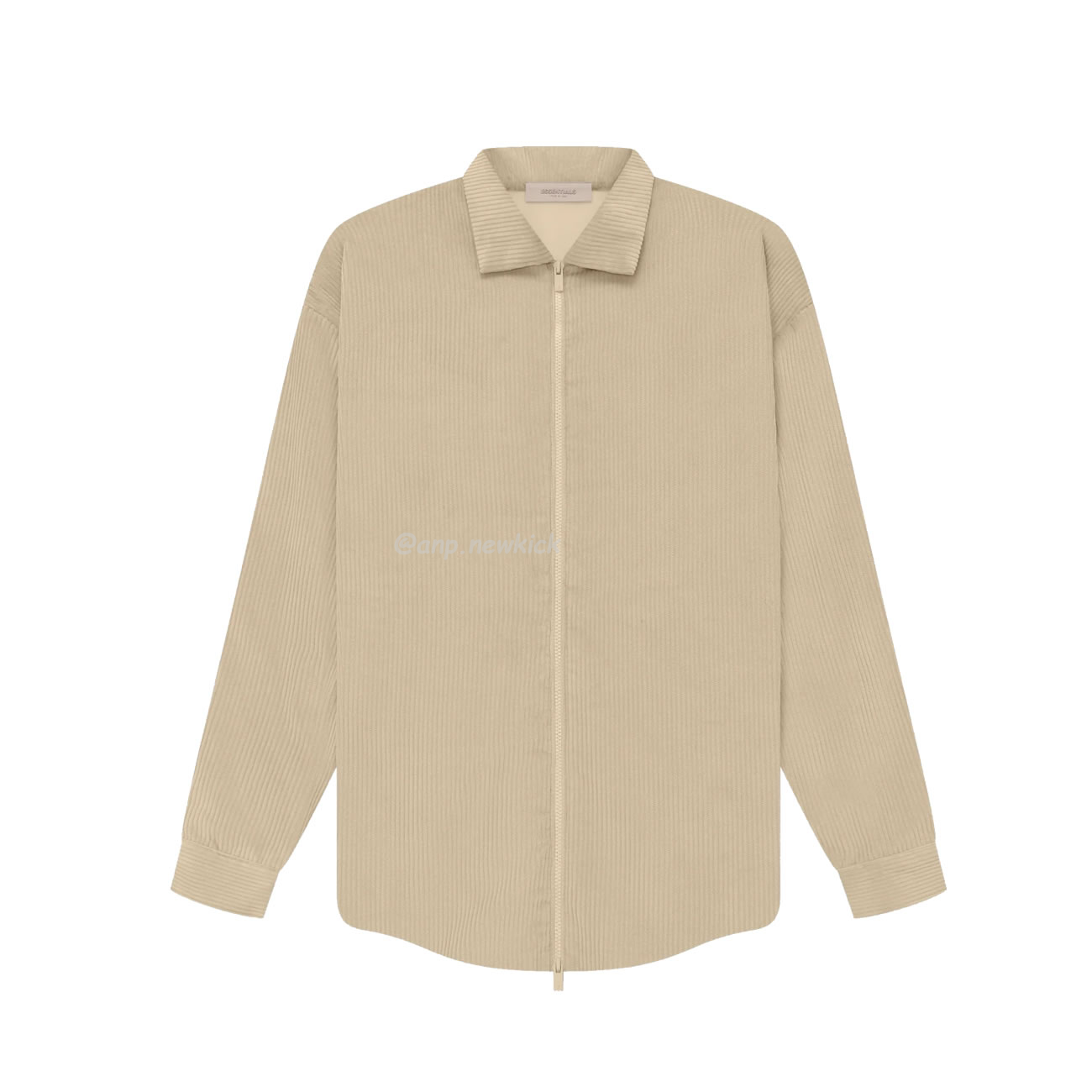 Fear Of God Essentials Corduroy Shirt Jacket Mid Length (4) - newkick.app